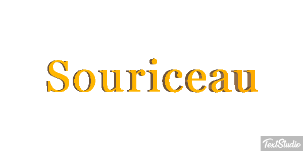 Souriceau Effet de texte