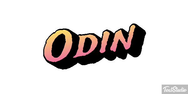 Odin Texteffekt