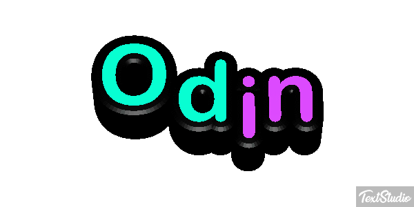 Odin Texteffekt