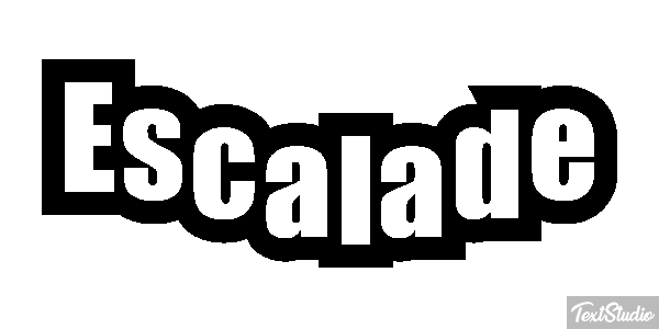 Escalade テキスト効果