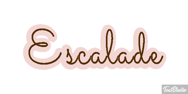 Escalade テキスト効果