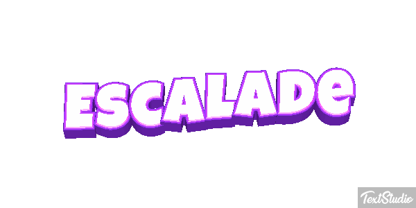 Escalade テキスト効果