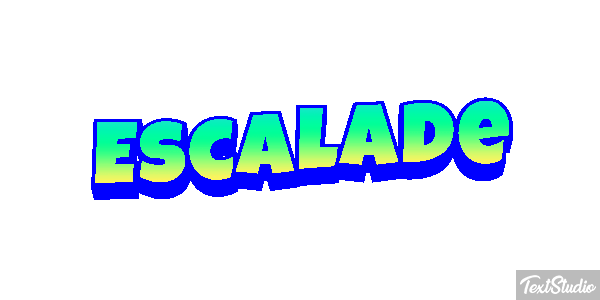 Escalade テキスト効果