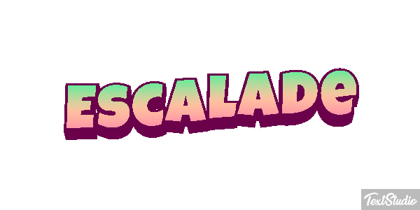Escalade テキスト効果