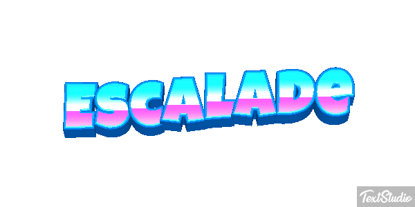 Escalade テキスト効果