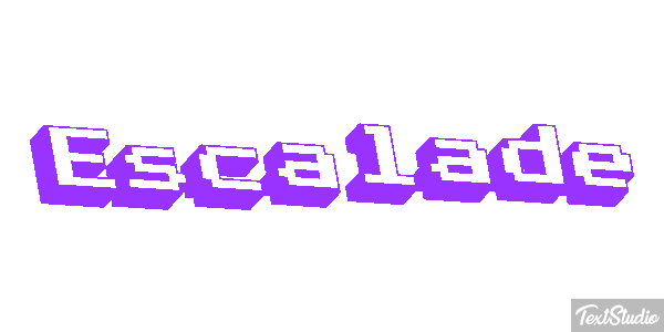 Escalade テキスト効果