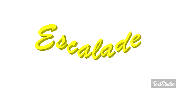 Escalade テキスト効果