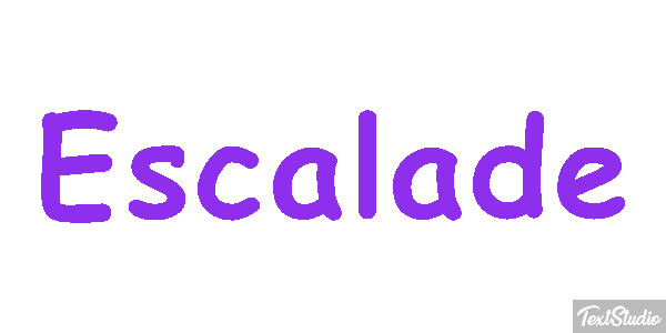 Escalade テキスト効果