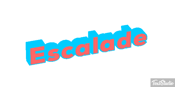 Escalade テキスト効果