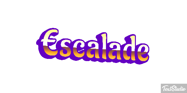 Escalade テキスト効果