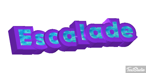Escalade テキスト効果
