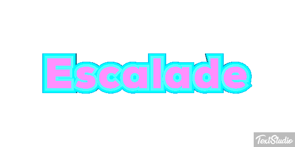 Escalade テキスト効果