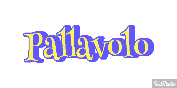 Pallavolo Effetto testo