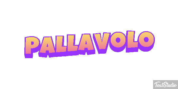 Pallavolo Effetto testo