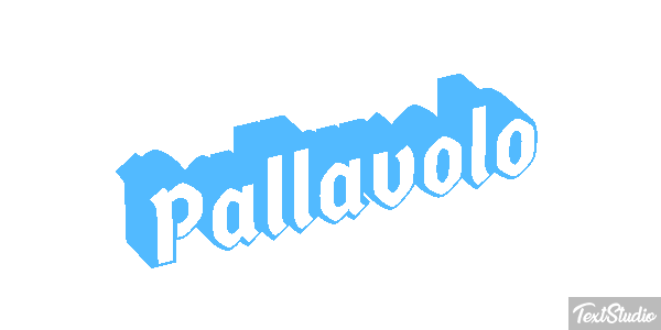 Pallavolo Effetto testo