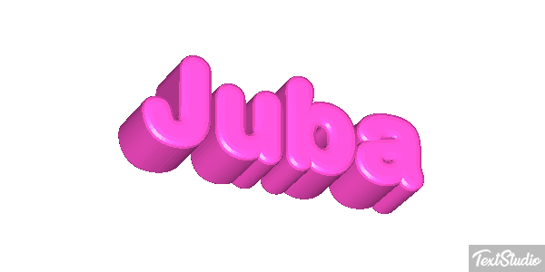 Juba Efecto de texto