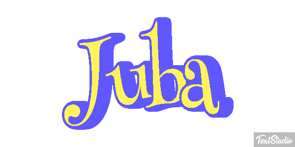 Juba Efecto de texto