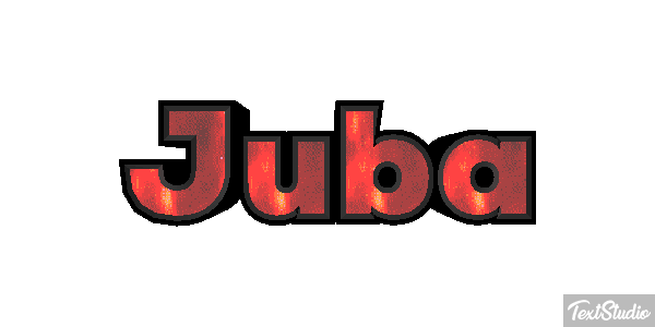 Juba Efecto de texto