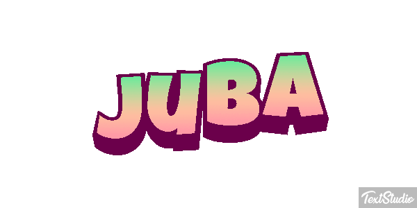 Juba Efecto de texto