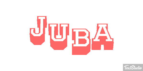 Juba Efecto de texto