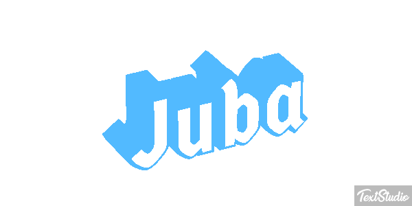 Juba Efecto de texto