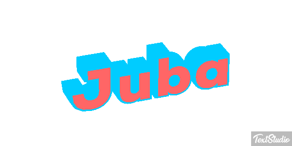 Juba Efecto de texto