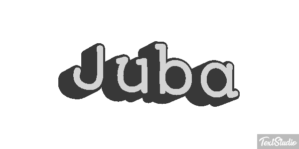 Juba Efecto de texto