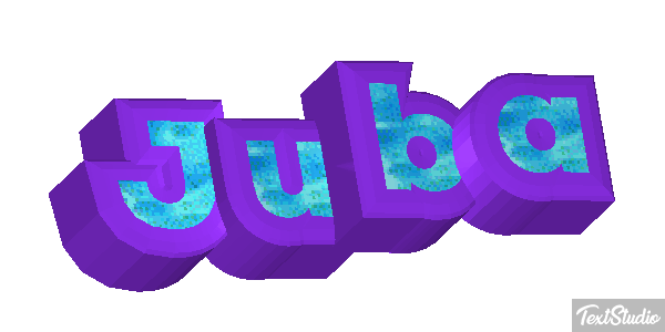 Juba Efecto de texto