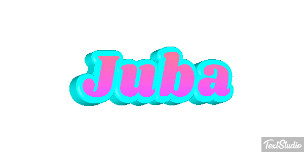 Juba Efecto de texto