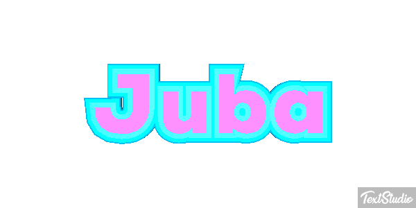Juba Efecto de texto