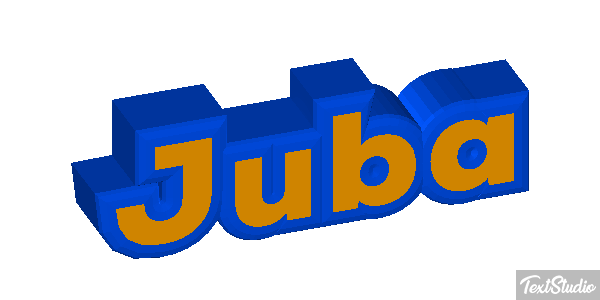 Juba Efecto de texto