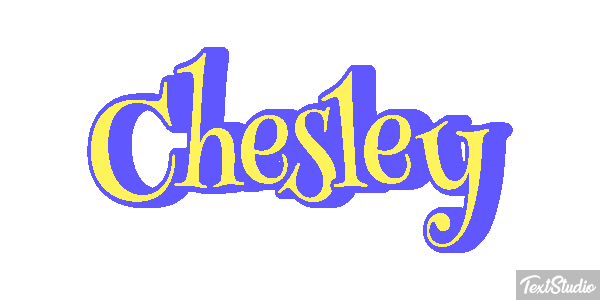 Chesley Текстовый эффект
