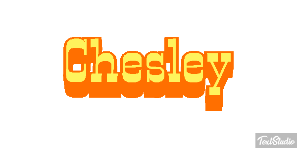 Chesley Текстовый эффект