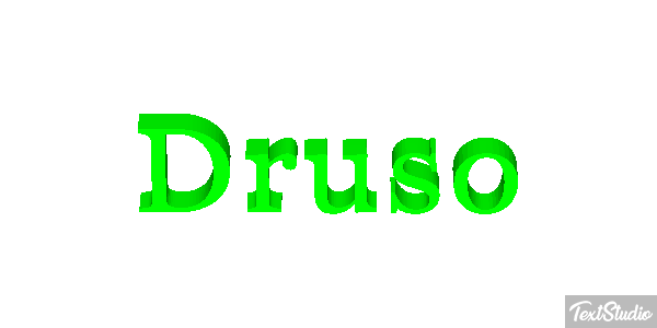 Druso Effetto testo