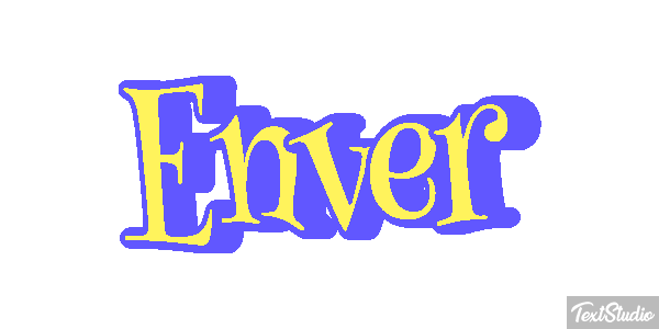 Enver Tekst effect