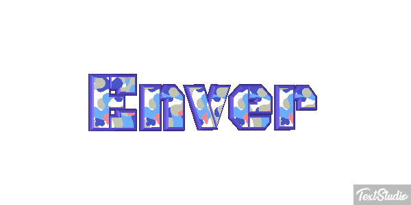 Enver Tekst effect