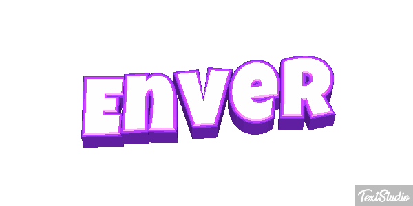 Enver Tekst effect