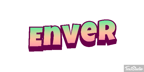 Enver Tekst effect