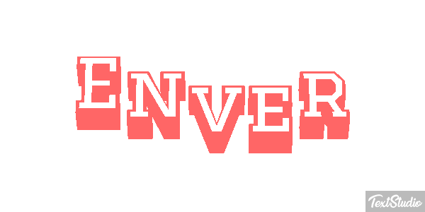 Enver Tekst effect