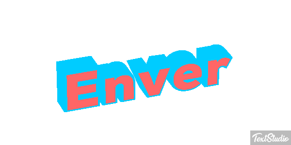 Enver Tekst effect
