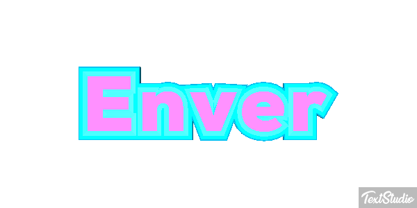 Enver Tekst effect