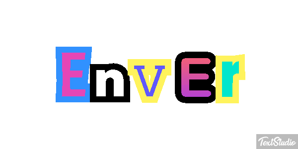 Enver Tekst effect