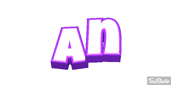 An Текстовый эффект