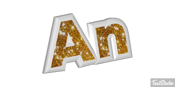 An Текстовый эффект