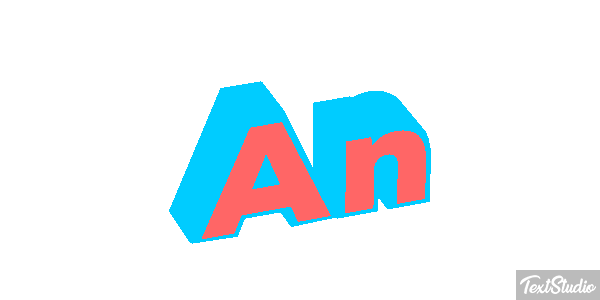 An Текстовый эффект