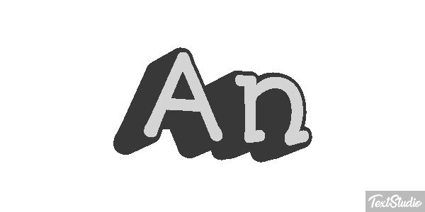 An Текстовый эффект
