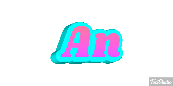 An Текстовый эффект