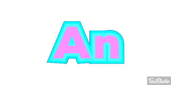 An Текстовый эффект