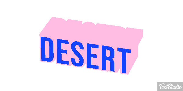 Desert Text effect