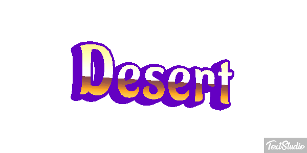 Desert Text effect